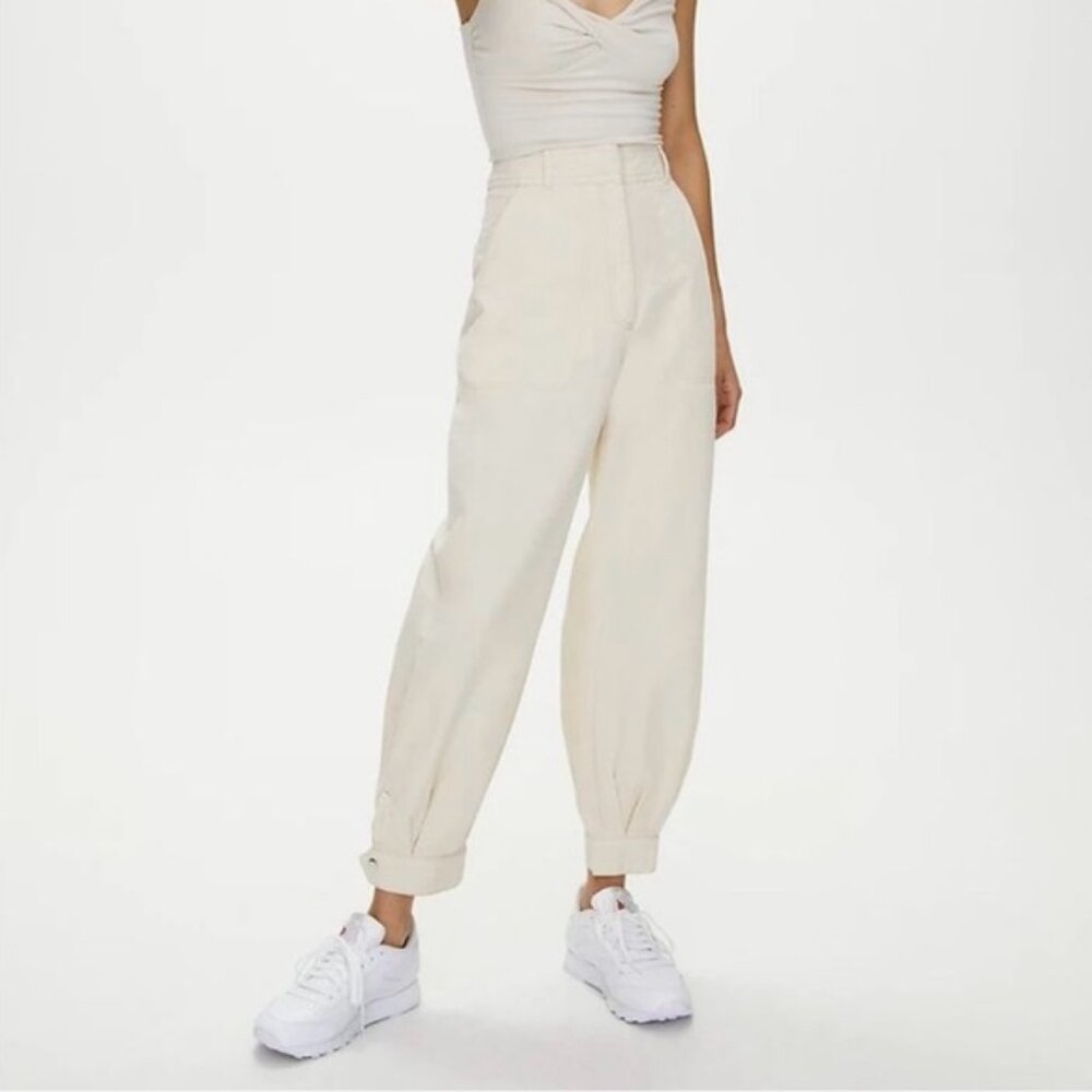 Wilfred Free Cropped Tapered Leg Pants Size 4 - Picture 1 of 9